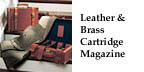 Leather & Brass Cartridge Magazine